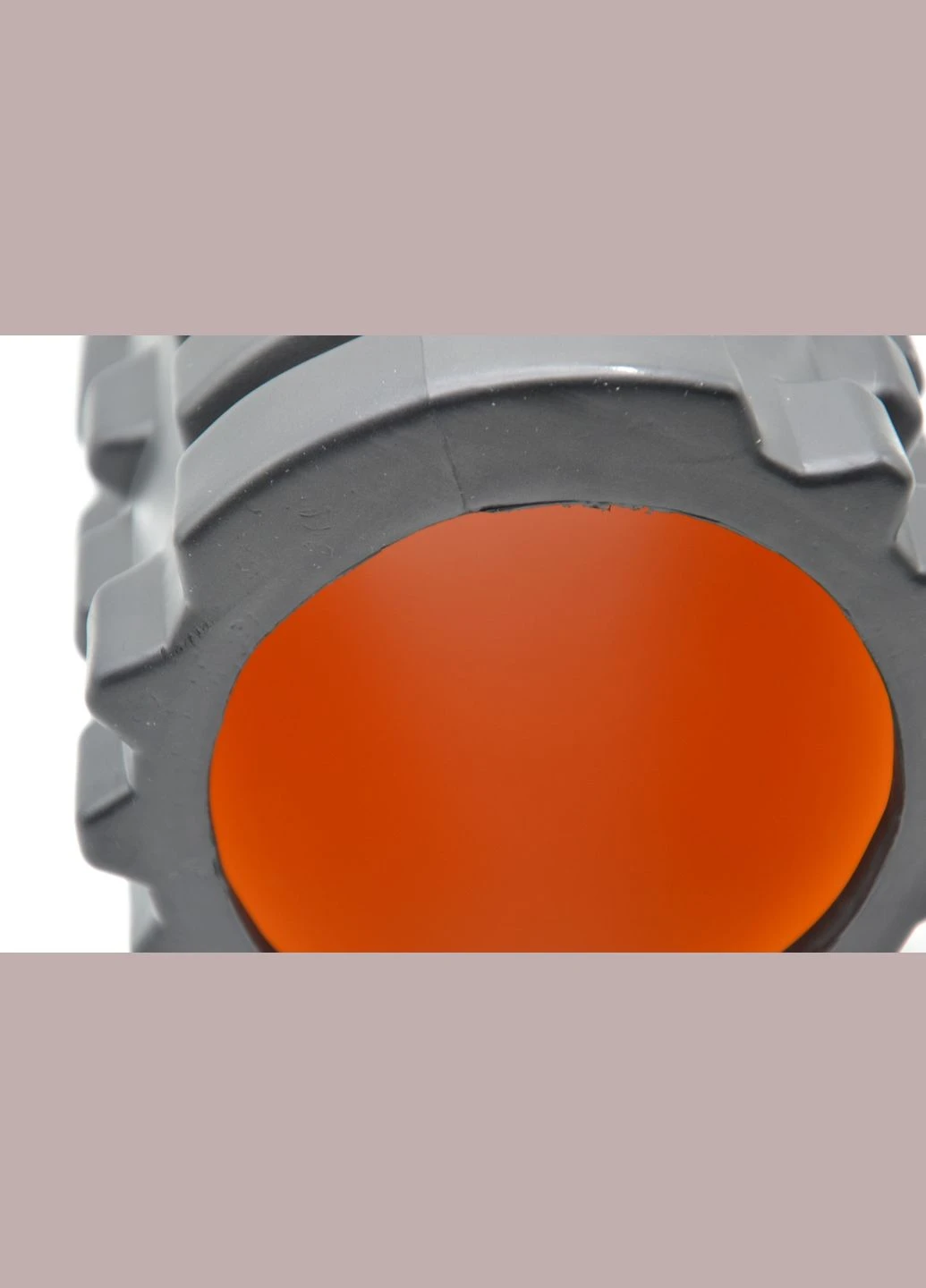Масажний ролик (роллер) 4025 Massage Roller Чорно-помаранчевий (33x15см.) (A-011749) PowerPlay (381501178)