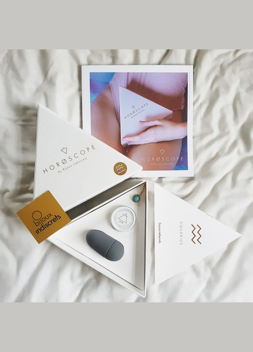 Набор Indiscrets HOROSCOPE - Pisces (Рыбы) вибратор на палец, гель для клитора, подвеска Bijoux (331169991)