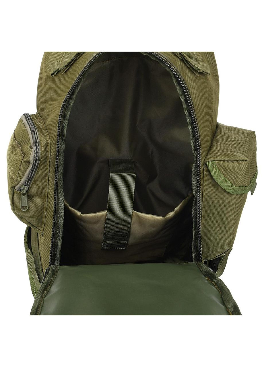 Рюкзак тактический трехдневный штурмовой SILVER (нейлон, оксфорд, р-р 30x18x51см, 27л, оливковый) (TY-02_Оливковый) SILVER KNIGHT (361434081)