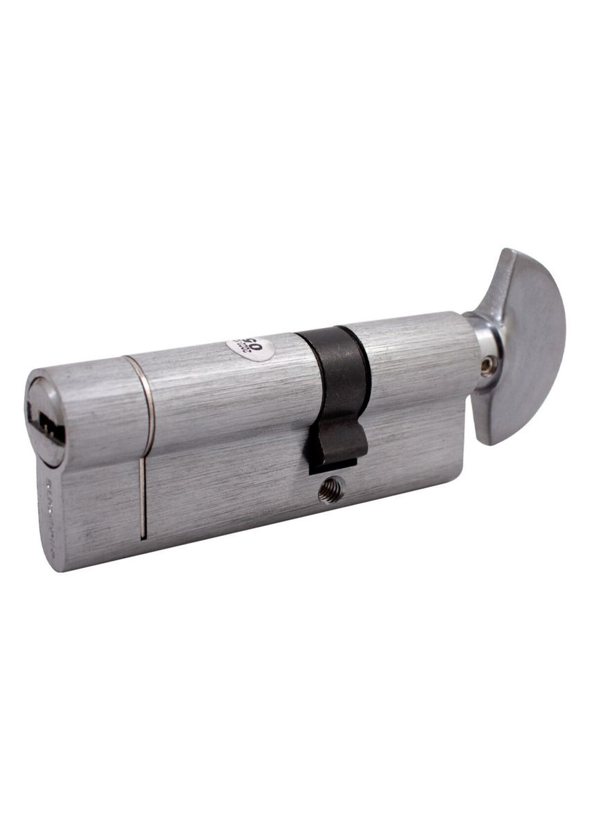 Цилиндр Buonellе B10CP5030SCX6 50/30 мм 5+1 ключ/поворот. хром матовый Buonelle (322648191)