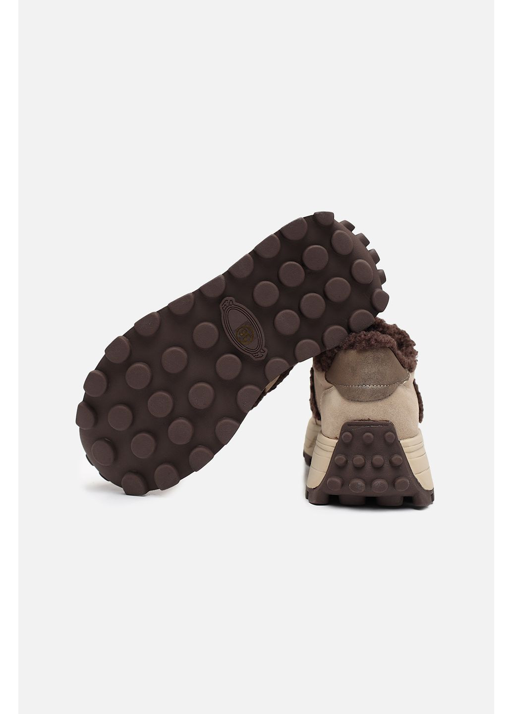 Кросівки жіночі колір бежевий CB-00275324 Yuki бежеві зими (363620598)