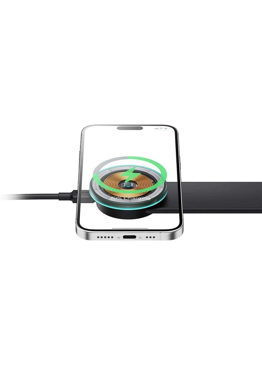 Держатель с беспроводной зарядкой C02 Pro Series 15 W (C4015600011100) Baseus (299525271)