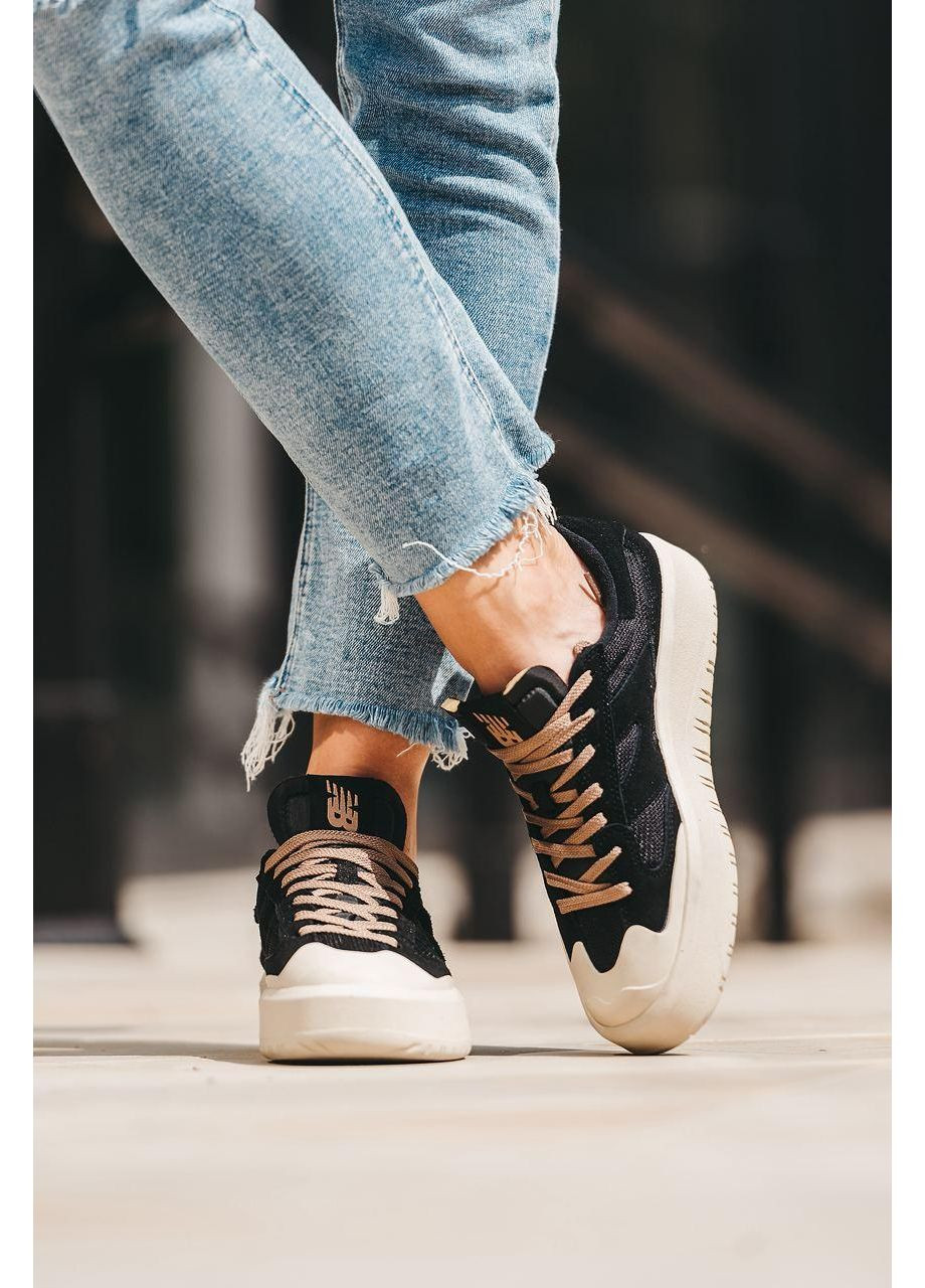 Чорні Осінні кросівки чоловічі new balance ct 302 black white нью беланс ct302 No Brand
