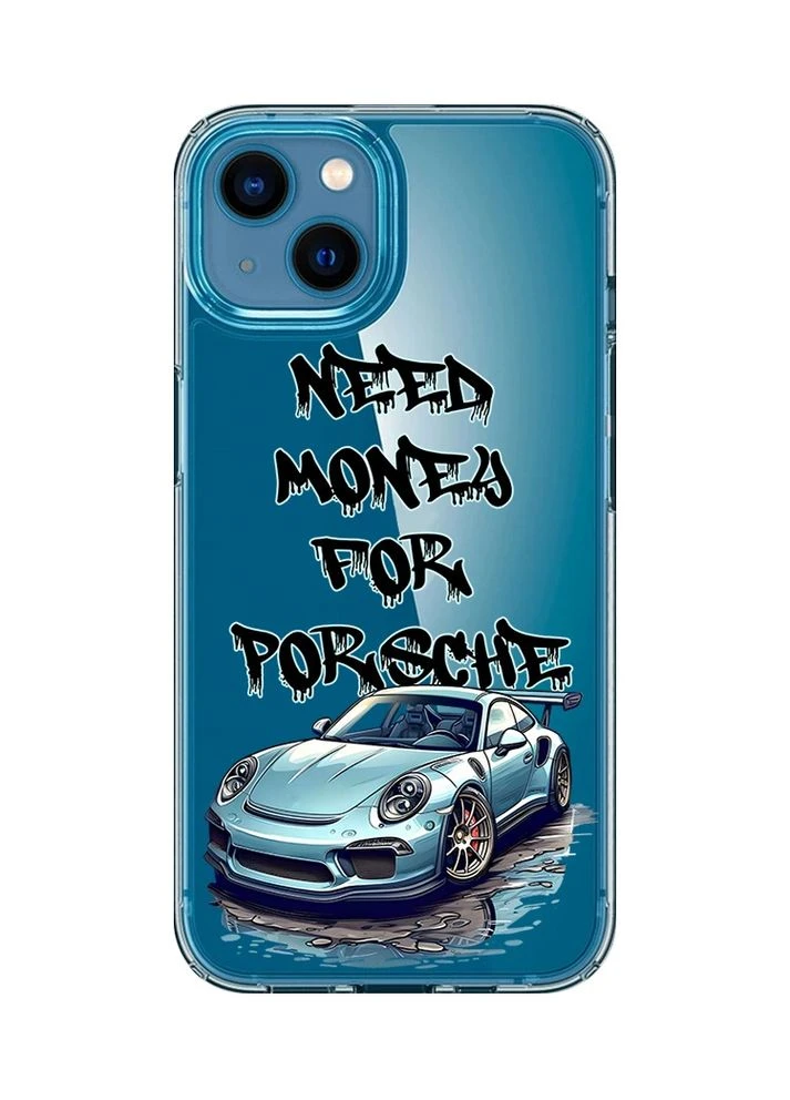 Прозорий чохол для iPhone 13 mini:: Хочу Порше (принт 385) CASE CONTROL (360683048)