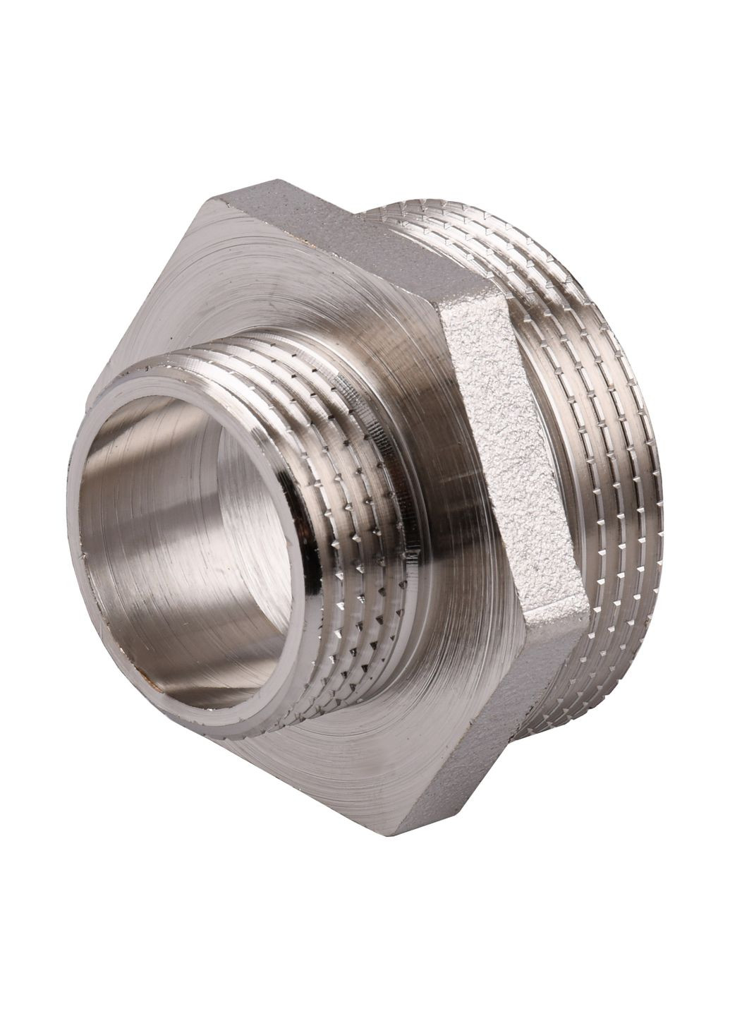 Ніпель редукційний 1 1/2″х1″ЗЗ нікельований NN752S optimum (342324870)