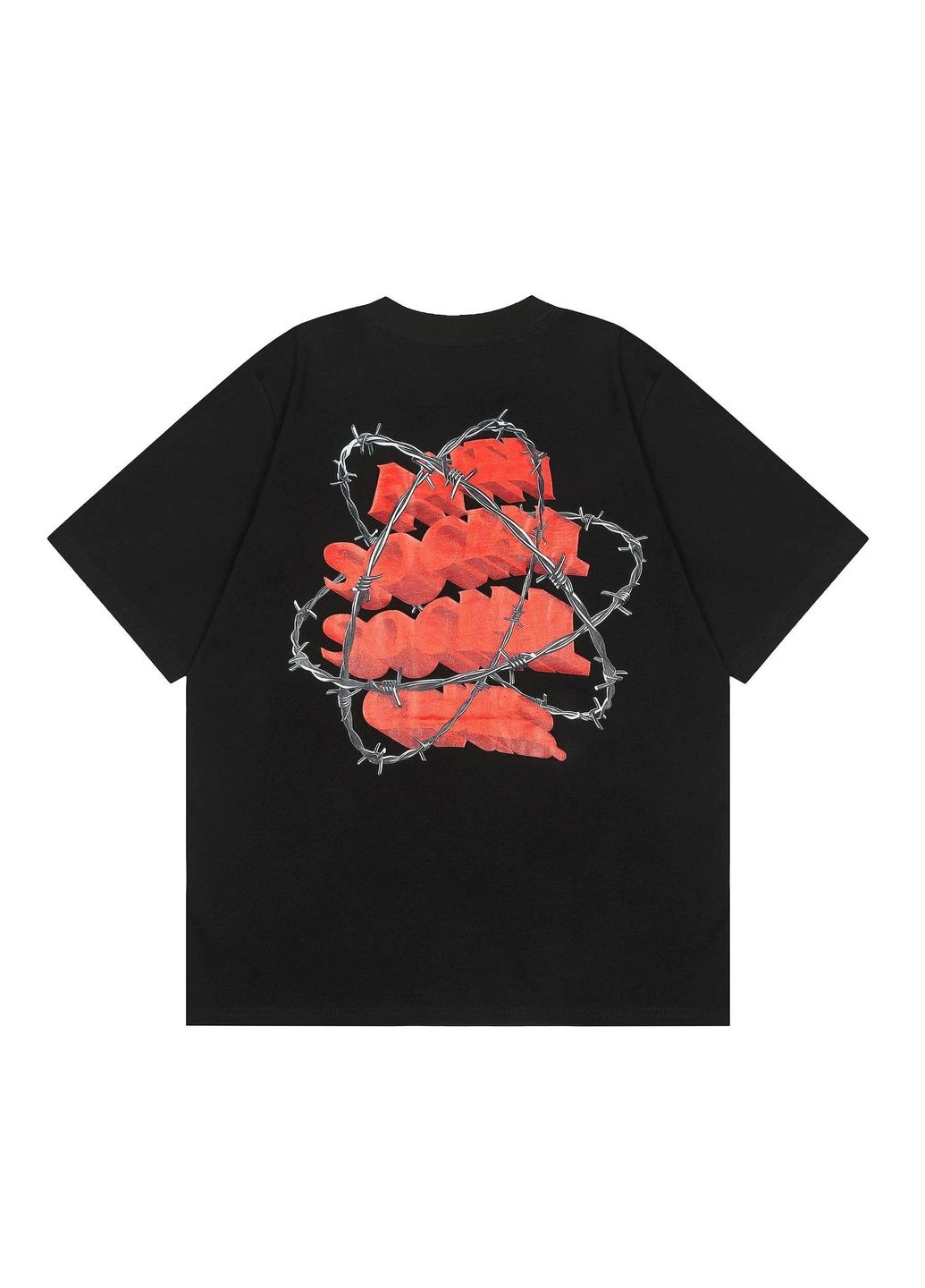 Чорна чоловіча футболка assc w3 black No Brand