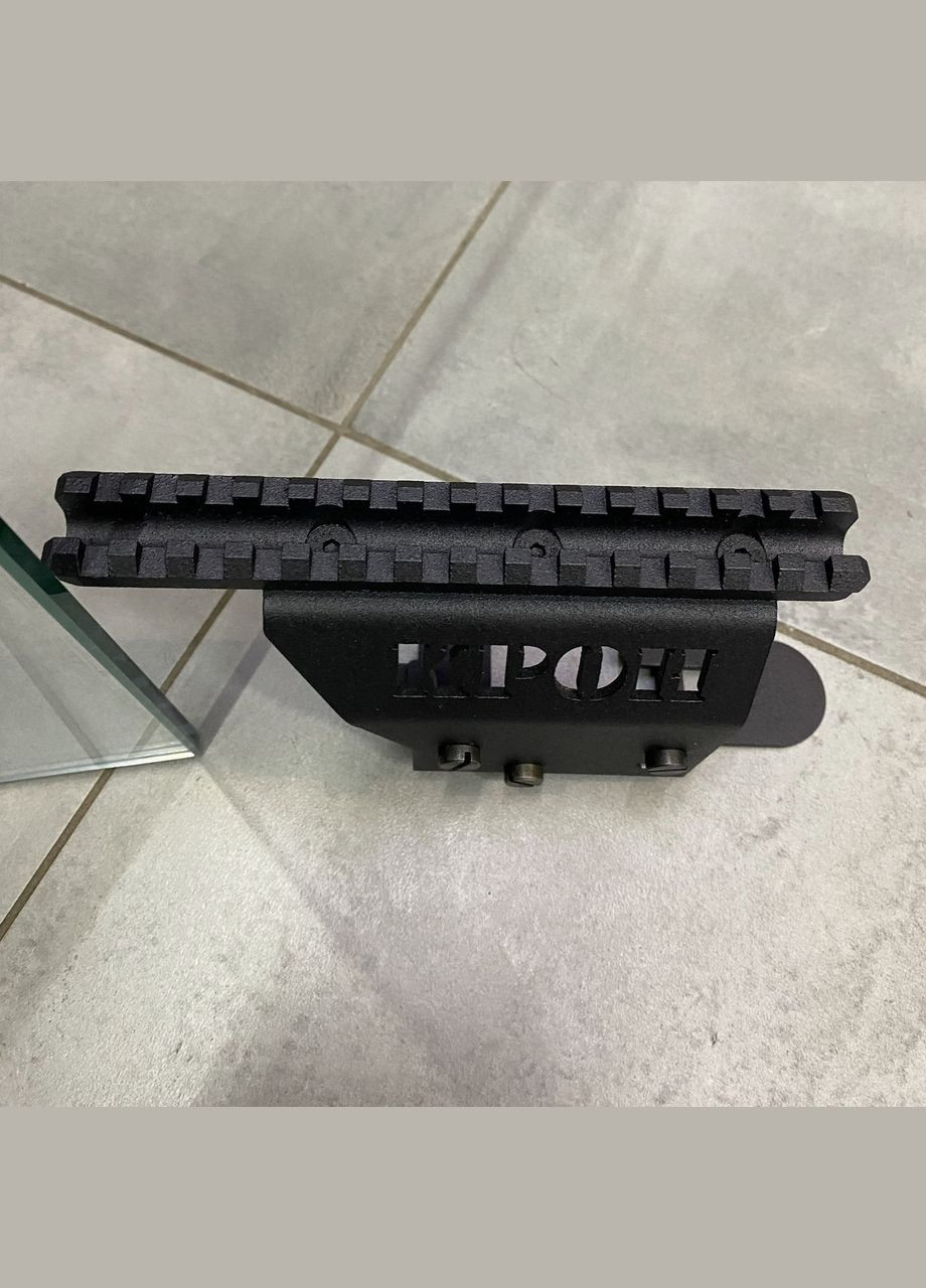 Кронштейн польовий снайперський, планка Пікатінні (Picatinny) для АКМ, АКМС, АК-74, РПК під приціл, оптику Крон (338625210)