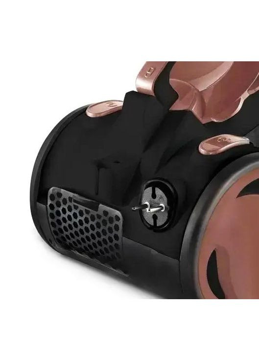 Пылесос контейнерный вакуумный RAF R.8711G для уборки дома 800 Вт Черно-коричневый Rainberg (297331595)