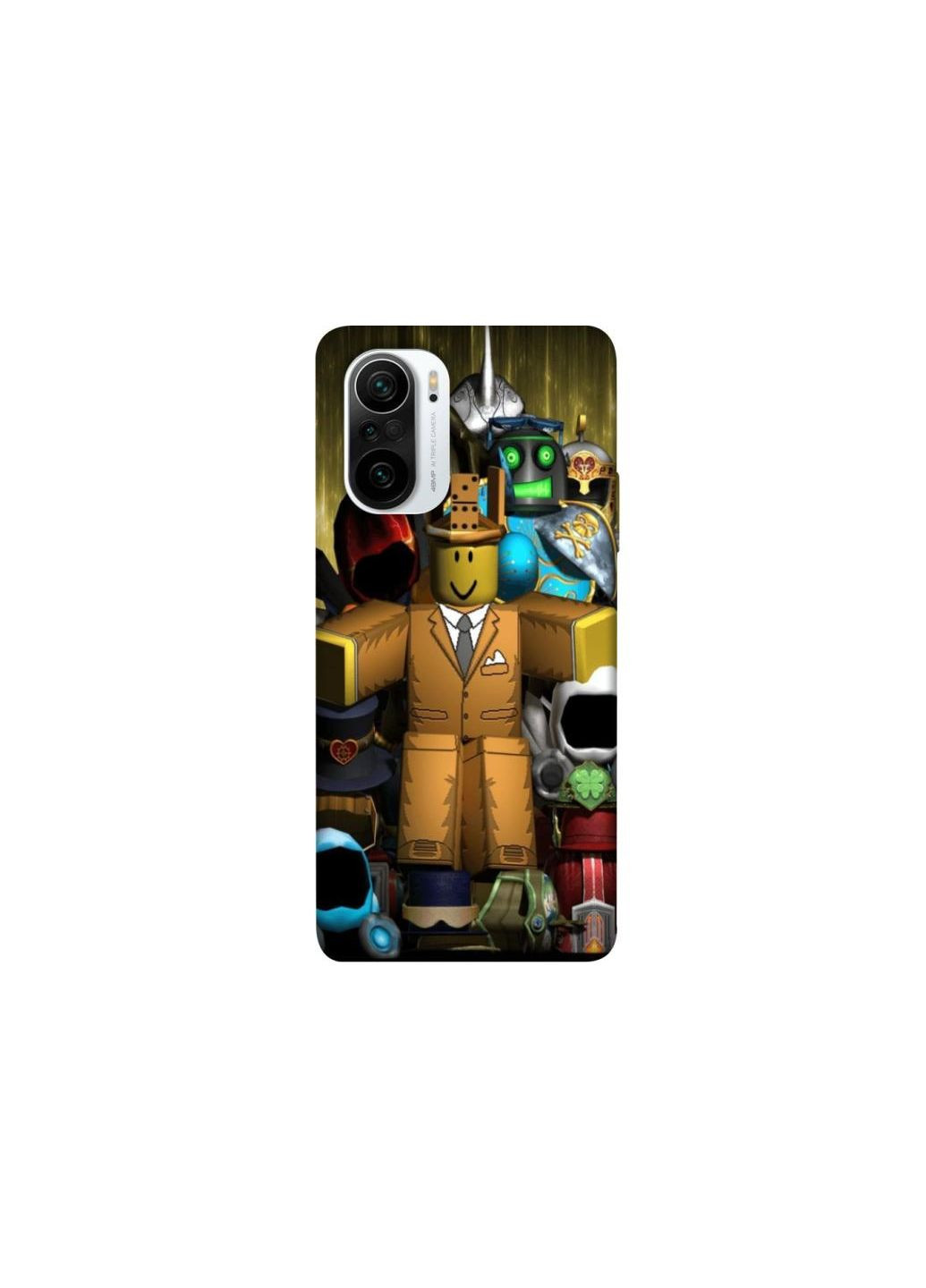 Чохол на Xiaomi Redmi K40 / K40 Pro / K40 Pro+ / Poco F3 Roblox Gamer Frontalka (356086441)