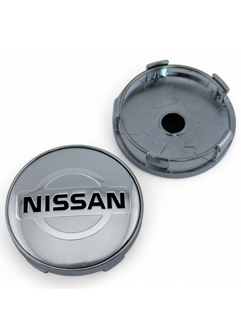 Колпачки в диски Ниссан заглушки для дисков 60/56 мм (4 шт.) No Brand (364958982)
