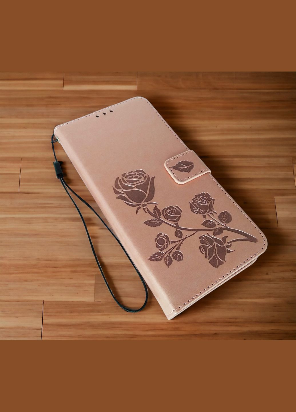 Чохол-книжка на Galaxy А04\A04s з візерунком жіночий пудровий Samsung (327257452)