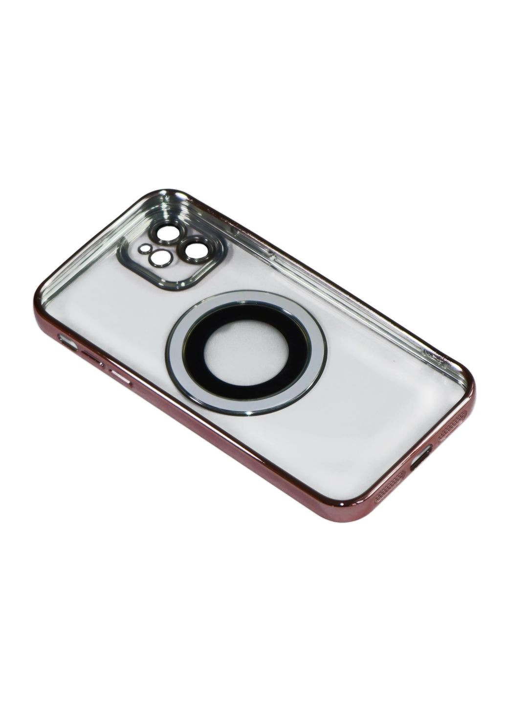 Магнітний чохол XON PhoneCase Magnetic для iPhone 11 (PCMC1111100P 8321) Рожевий/Прозорий XON E-Tech (322581502)