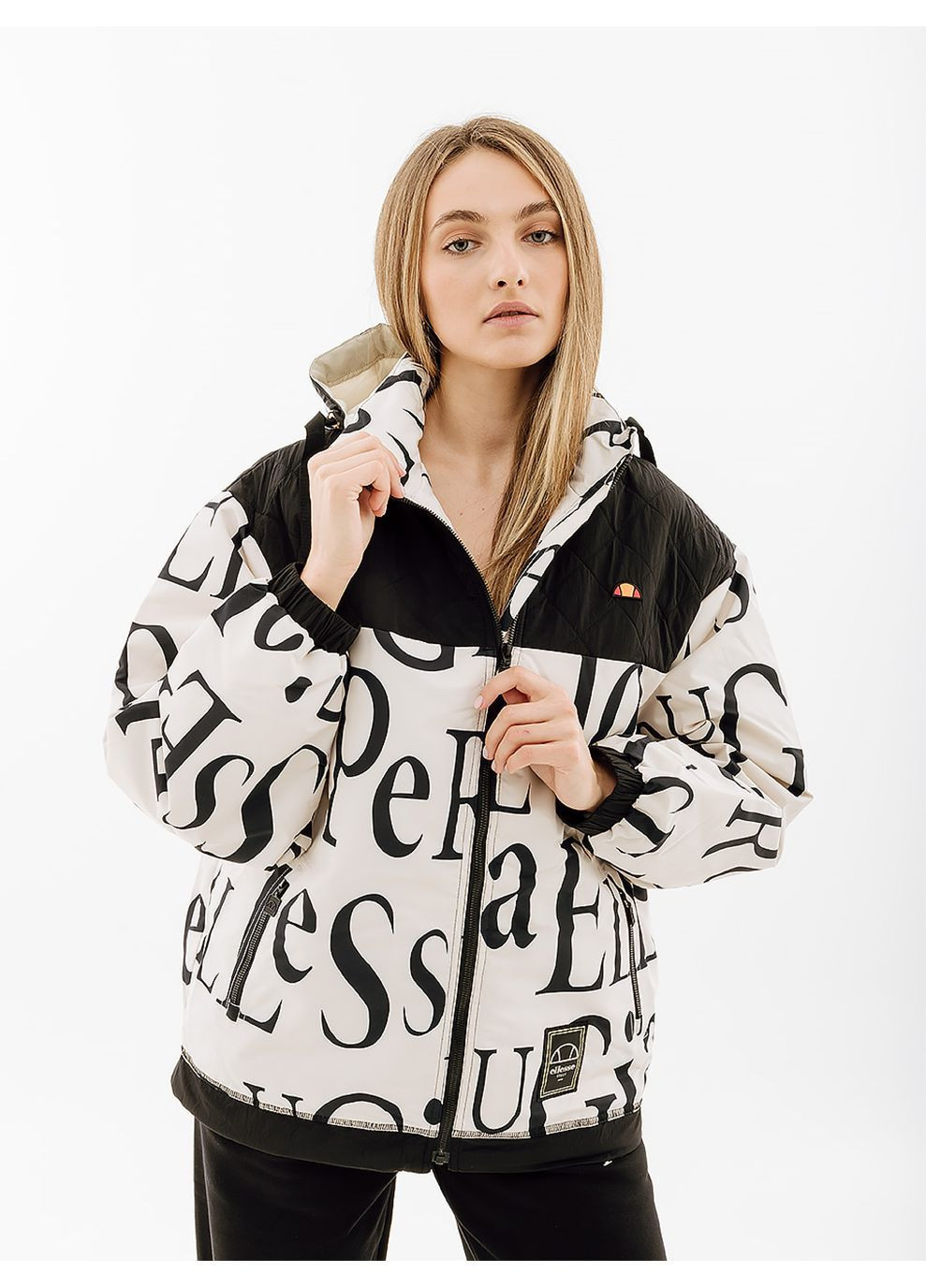 Комбінована демісезонна жіноча куртка pierangelo jacket різнокольоровий Ellesse