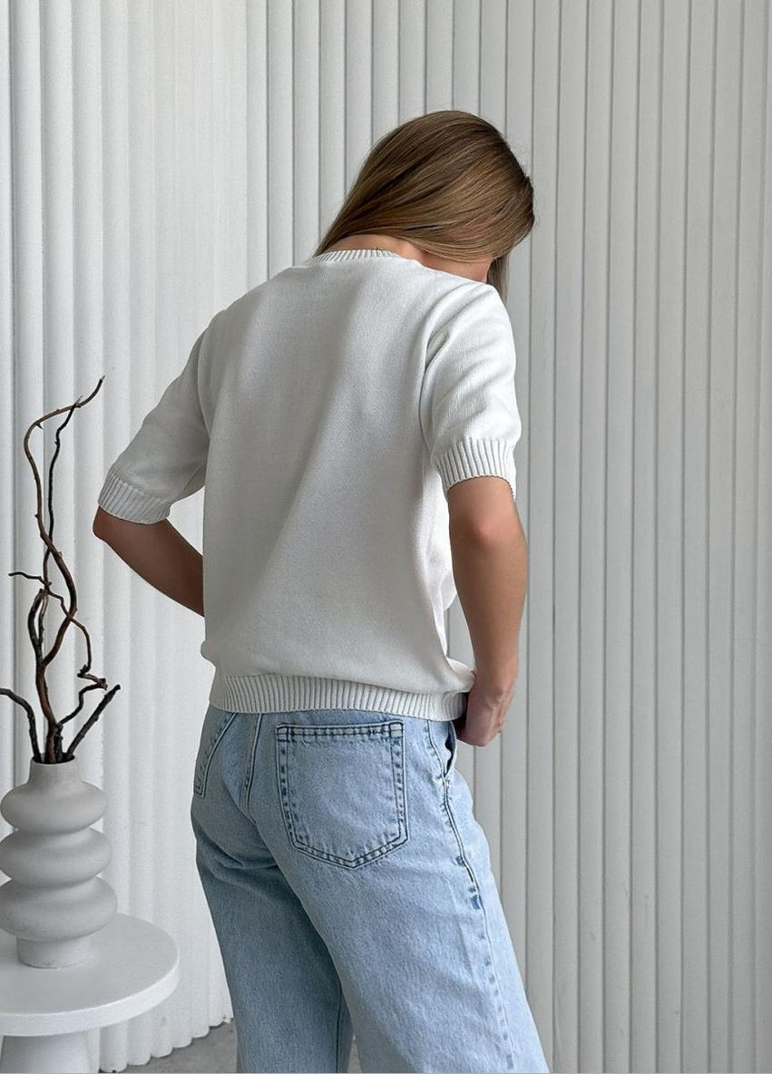 Жіноча футболка в'язана Art Knit - (338377911)