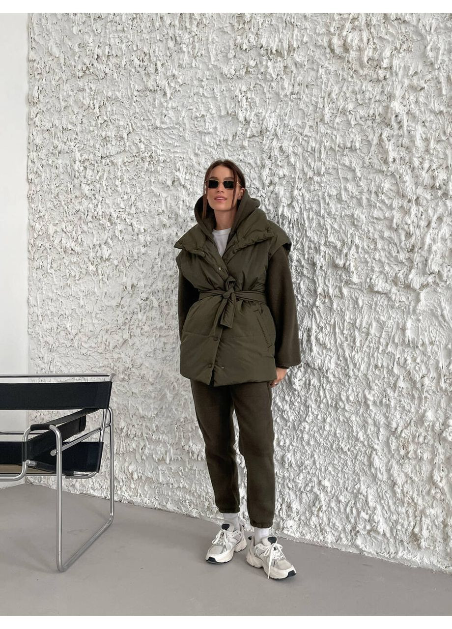 Жилет SPRING колір хакі milirud (366291777)