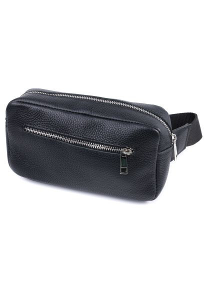 Сумка Из натуральной кожи Черная (22826) Shvigel З натуральної шкіри Чорна (364661121)