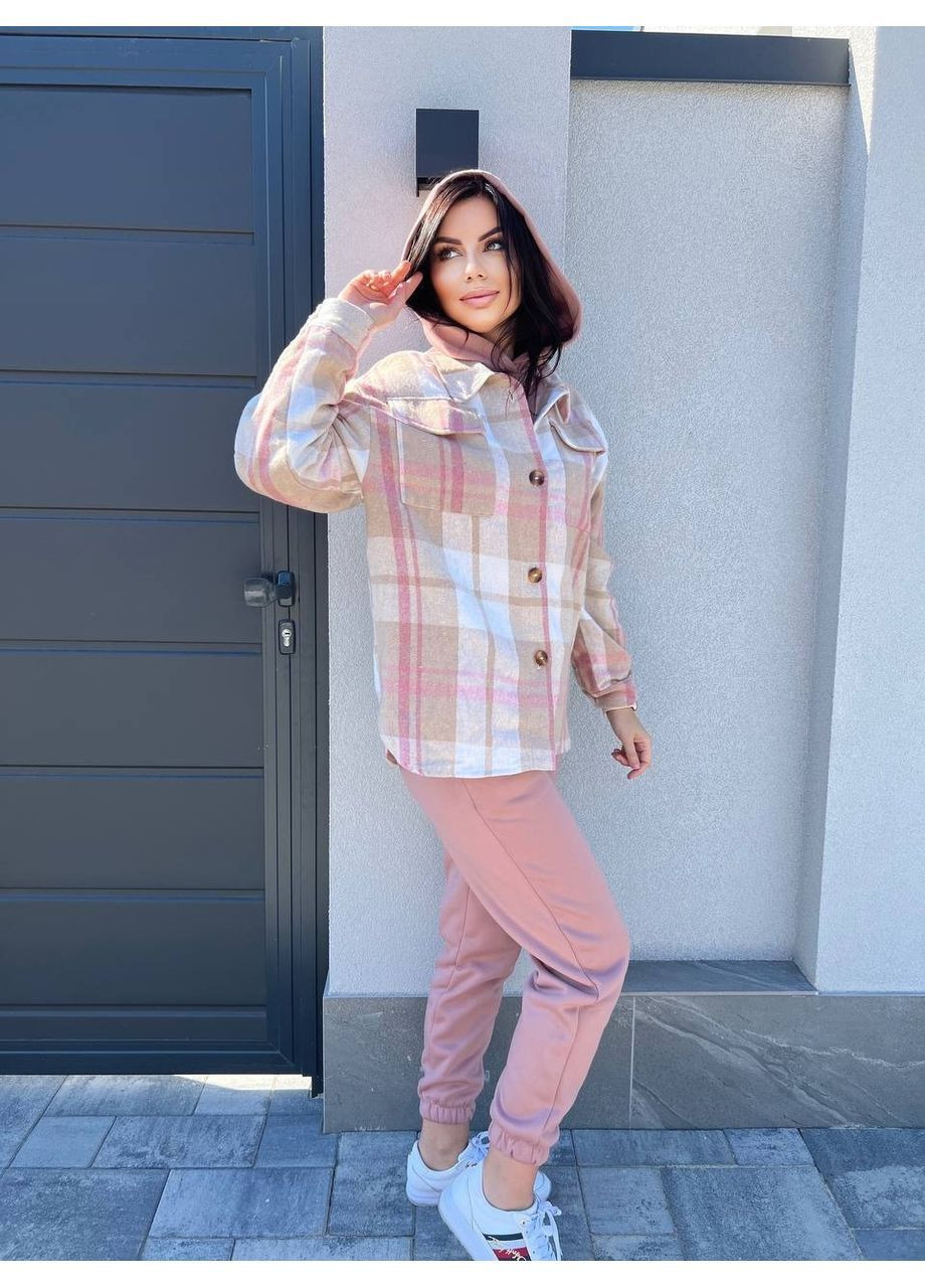 Розовая рубашка Fashion