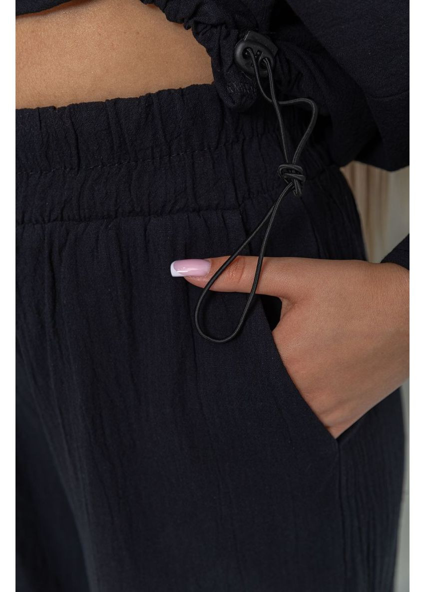 Костюм жіночий вільного крою жатка,, 115R0530 Kamomile (369506109)