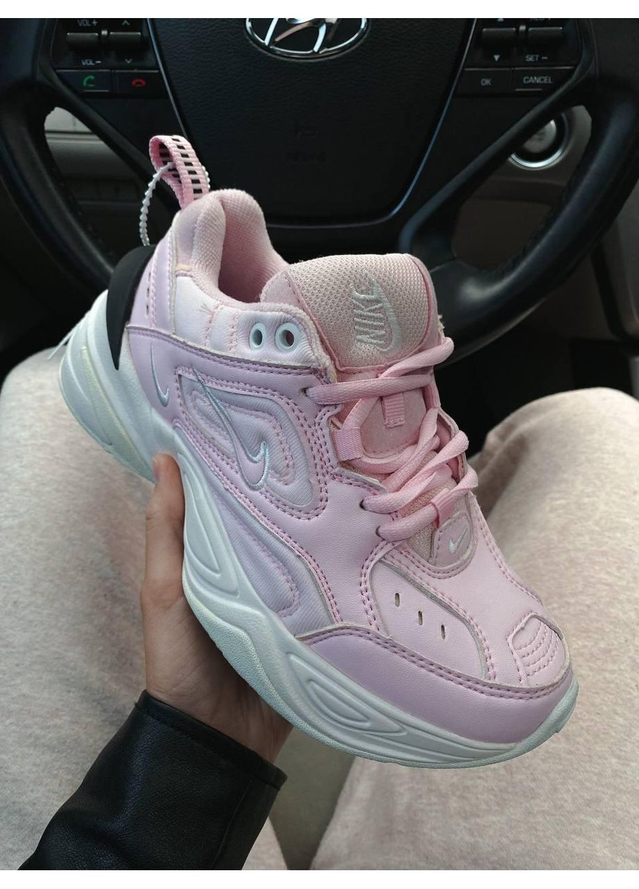 КРОСІВКИ ЖІНОЧІ NIKE M2K TEKNO PINK WHITE НАЙК М2К ТЕКНО No Brand рожеві демісезони (367170105)