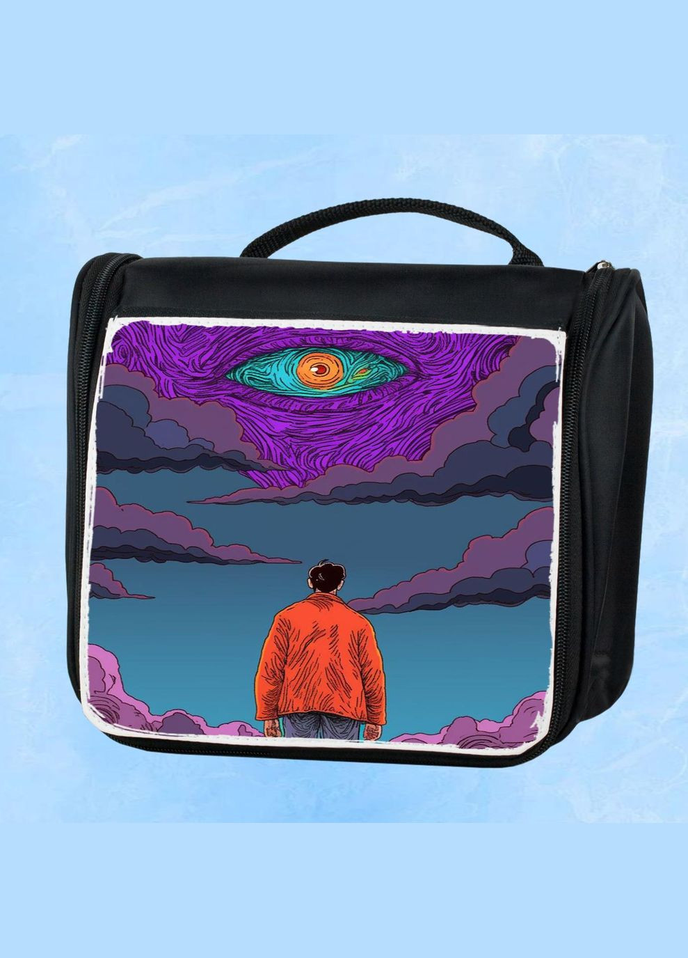 Дорожня сумка - органайзер для косметики несессер Art #375 Чорна No Brand (318677008)