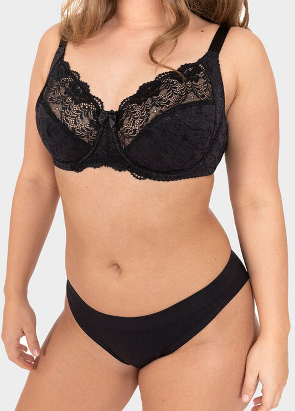 Чорний бюстгальтер Dorina