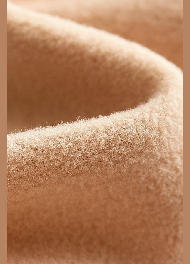 Бежевые зимние корректирующие теплые леггинсы Lono