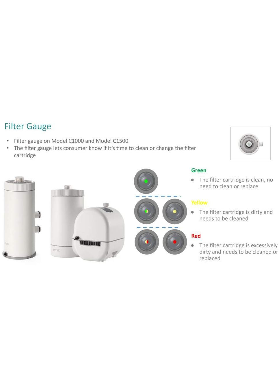 Картриджний фільтр-насос 5678 літрів\год, для басейну до 27 000 літрів, таймер 24 години, 26636, C1500 Intex (356103816)