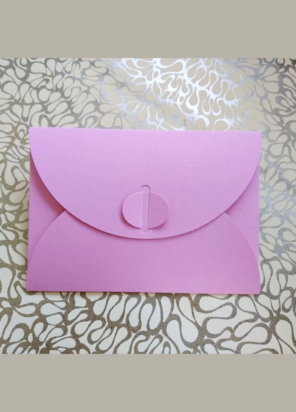 Подарунковий конверт 110х155 мм з кольорового дизайнерського картону No Brand (365726369)