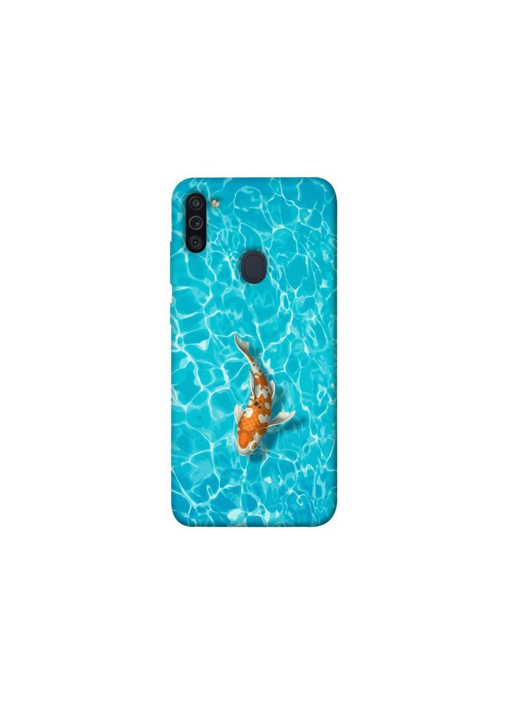 Чехол на Samsung Galaxy M11 Fish Frontalka (365834828)