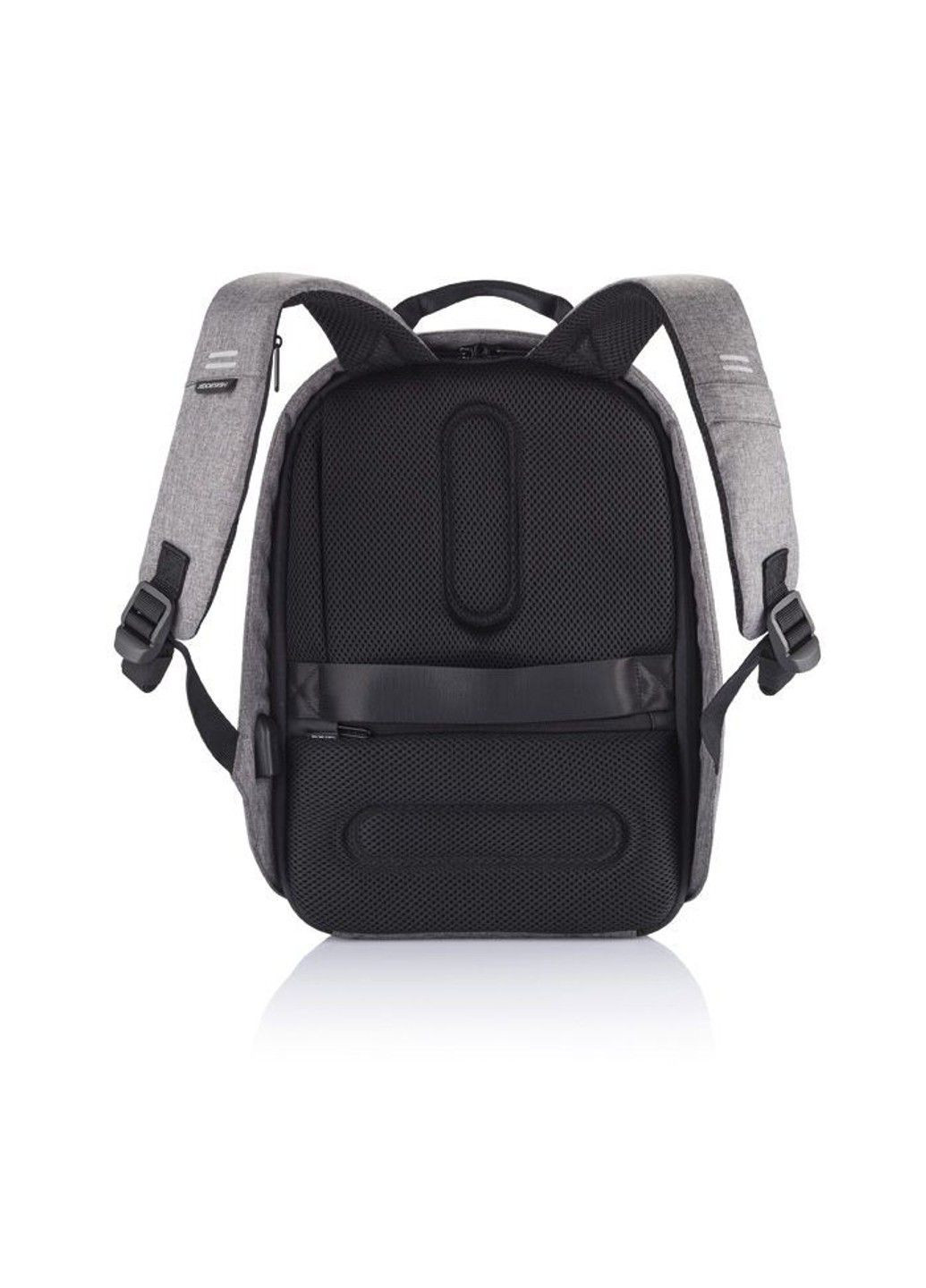 Рюкзак сірий антизлодій Bobby Hero Small Grey (P705.702) XD Design (303261044)