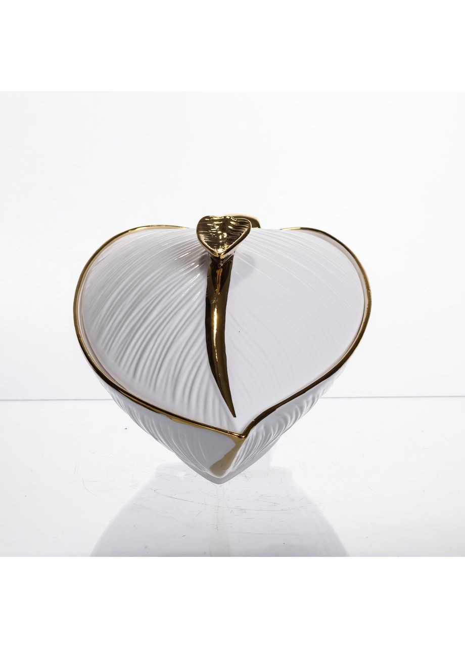 Супница 800 (мл) кастрюля 26×18×14 (см) с крышкой с золотом Yiwu (371162025)