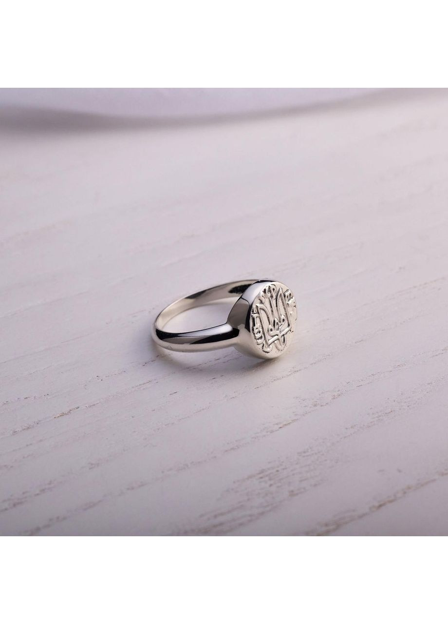 Кільце срібне Тризуб Володимира 925 розмір Skifska Etnika (364202702)