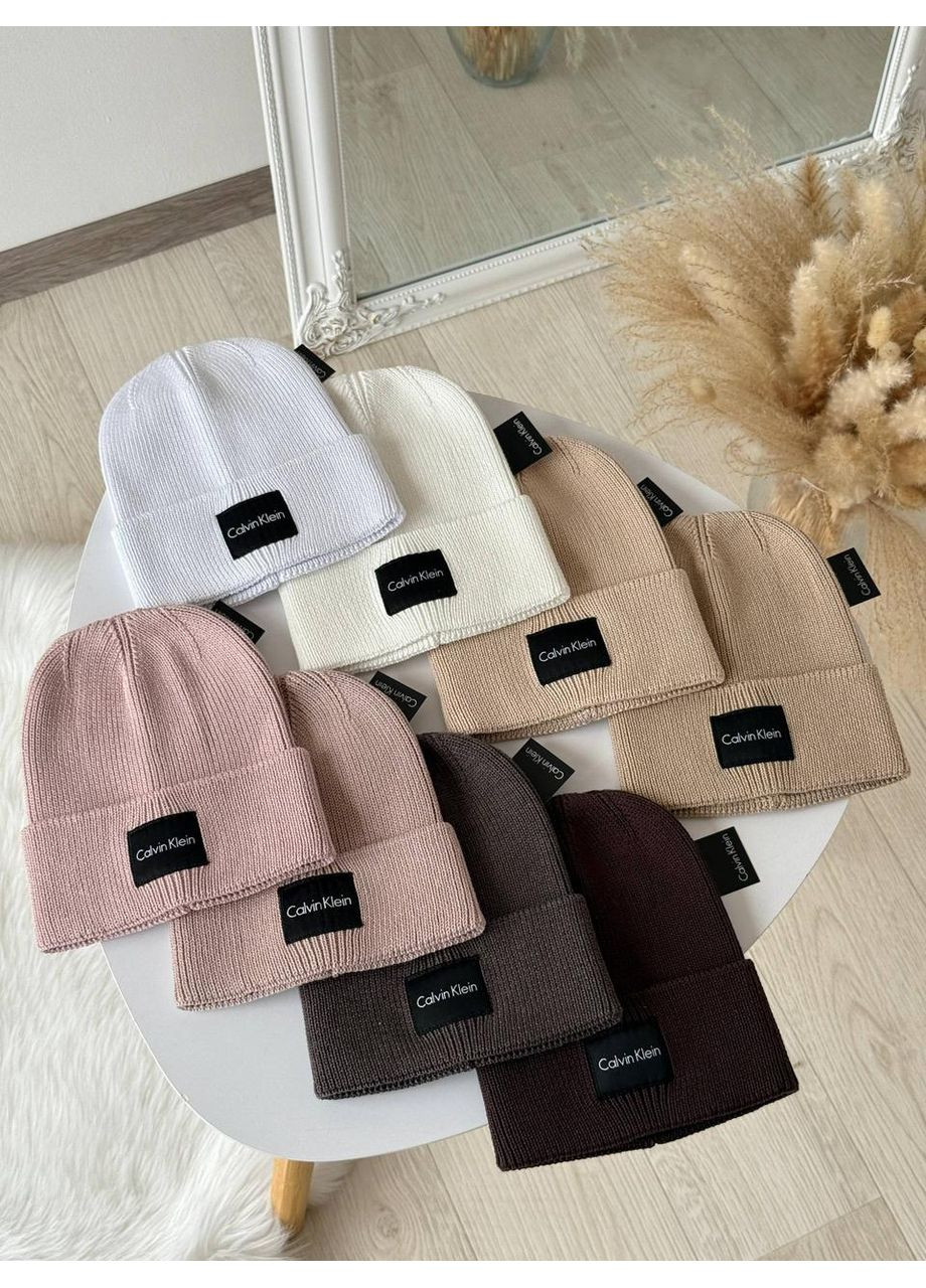 Шапка красива, шапка кельвін унісекс, тепла шапка Calvin Klein No Brand (362918063)