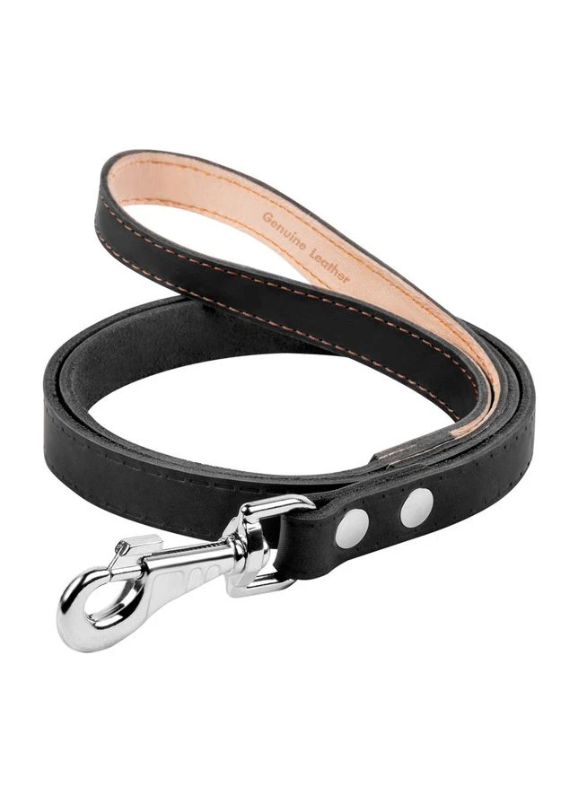 Поводок " " одинарный непрошитый (ширина 14мм, длина 122см) черный Collar (387077267)