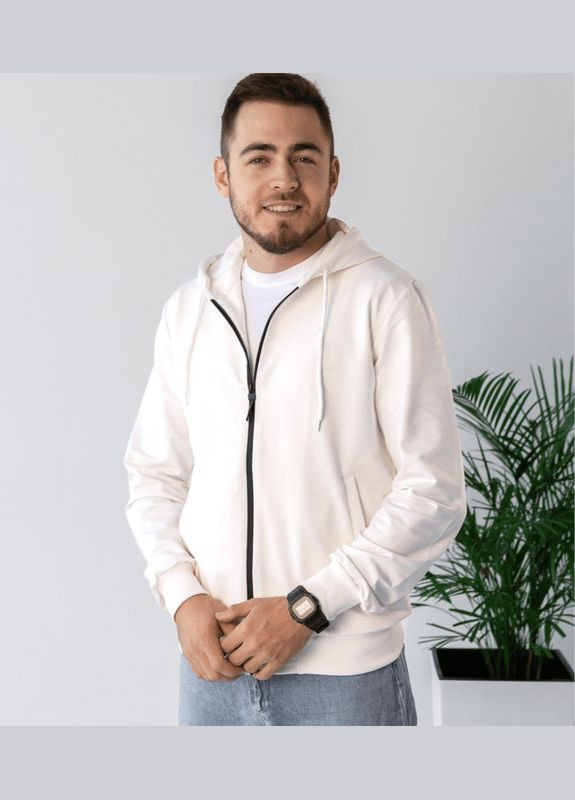 Класична чоловіча кофта на застібці з кишенями Hector (306614657)