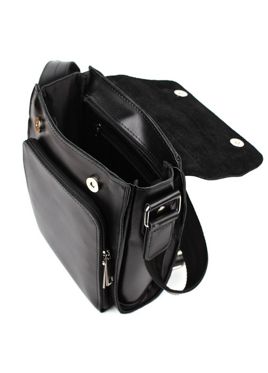 Чоловіча шкіряна сумка через плече 26х22х6 см TARWA (315869051)