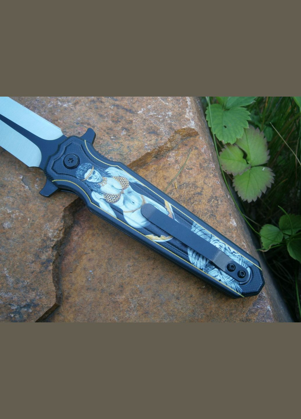 Нож складной Аmazon JL-73 в чехле 21 см No Brand (336186335)