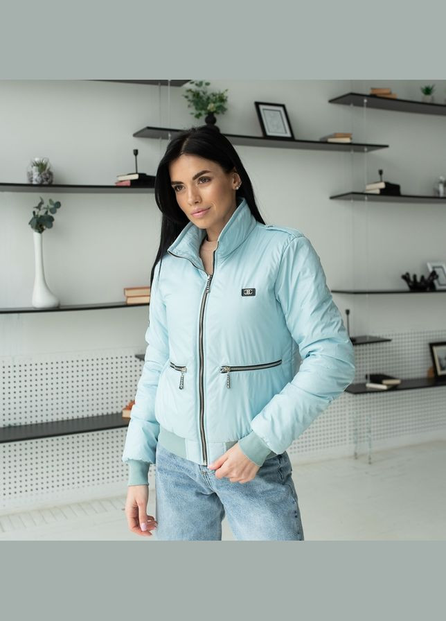 Мятная демисезонная демисезонная женская куртка SK