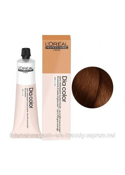 Краска для волос без аммиака 6.45 Темный медный блондин красный Dia Color L'oreal, 60 мл L'Oreal Professionnel (396357951)