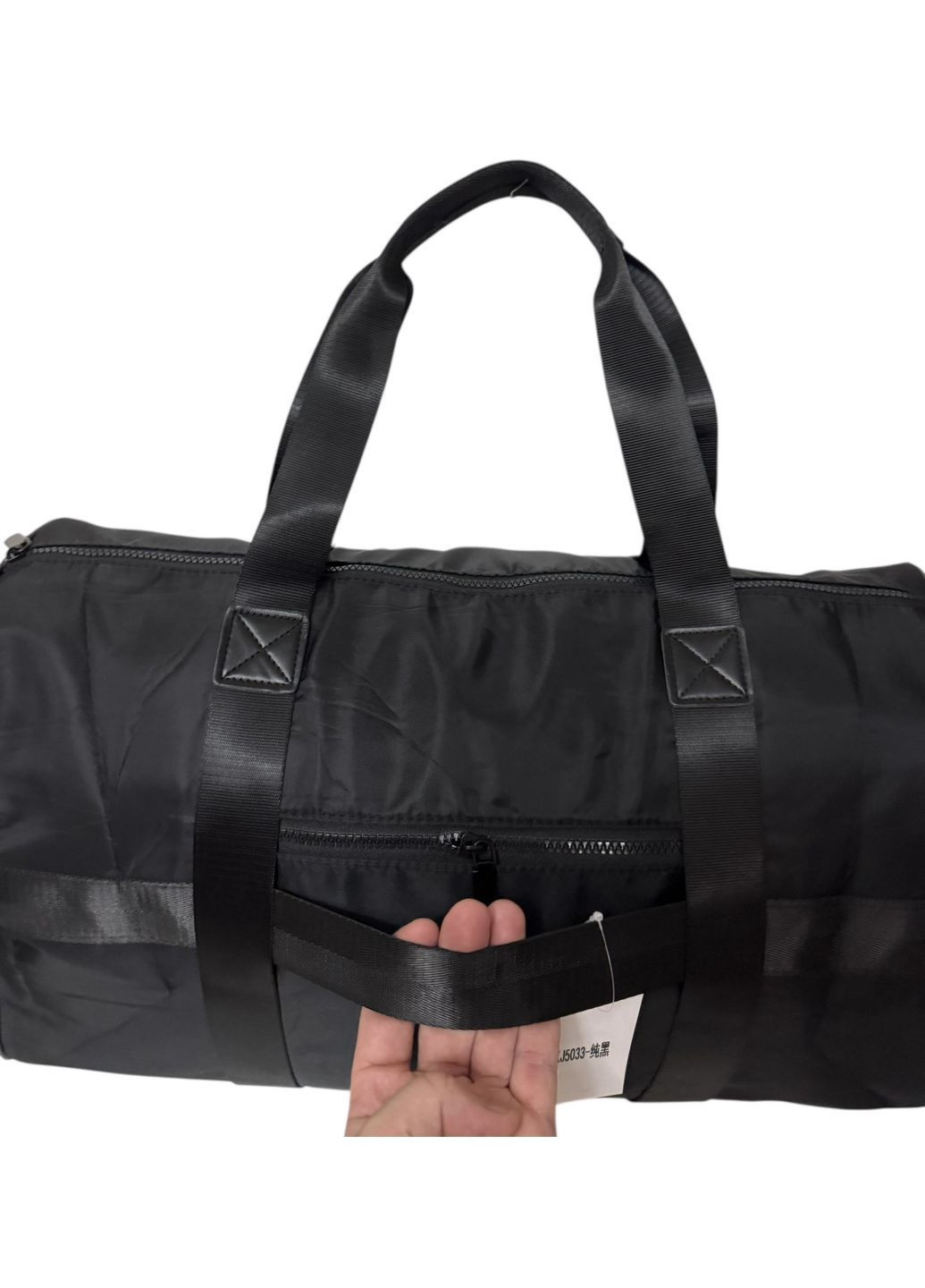 Дорожня сумка для перельотів у літаку ручна поклажа 40х20х30см low-cost airline 227-22 чорна No Brand (372969853)