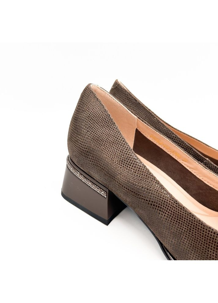 Danler Туфли (р) Замша 0-1-1-0-1-1-B-1915L-2-01A-TR-706X коричневый з, украина — (354312375)