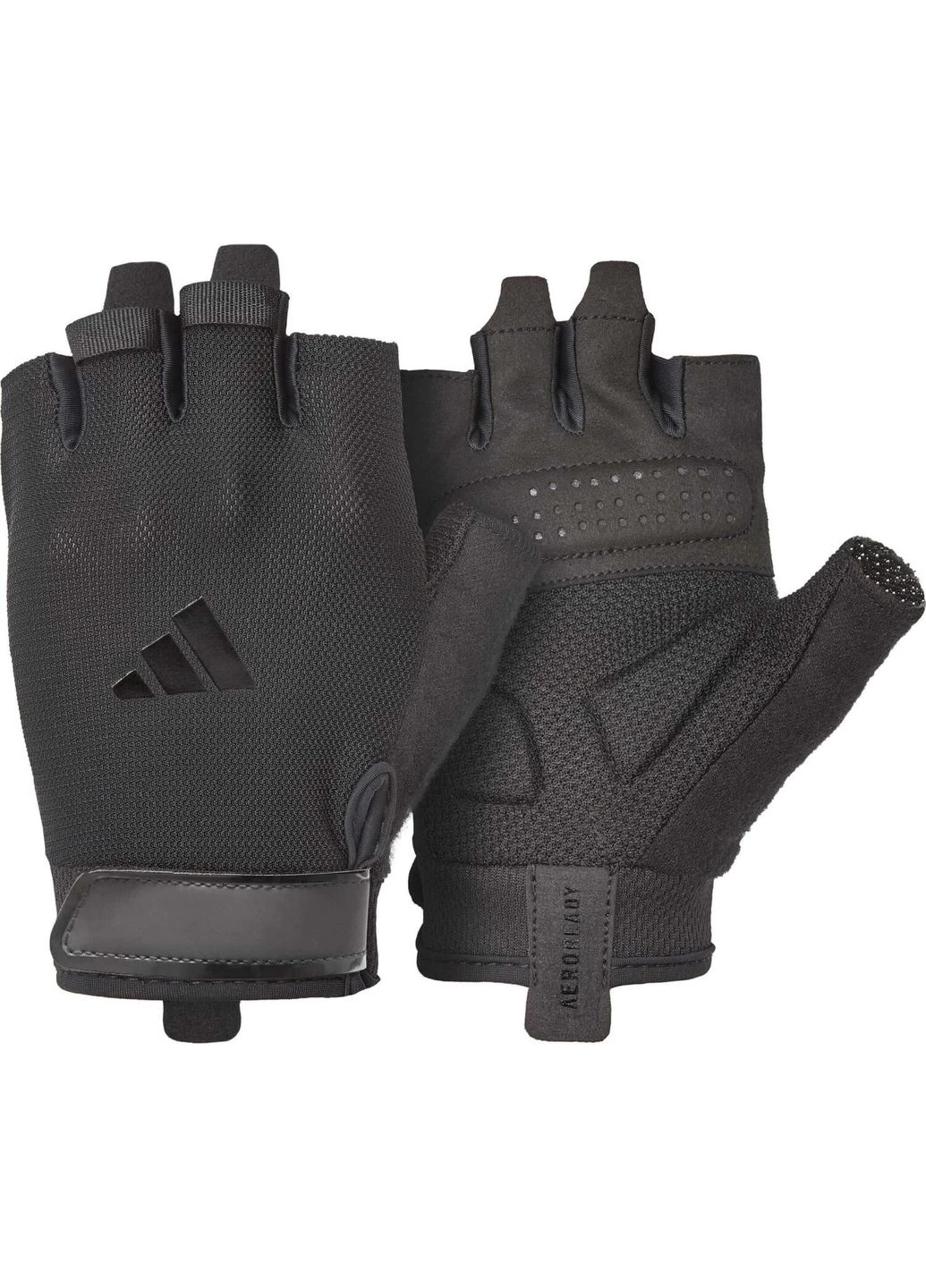 Перчатки для тренинга черные ADGB-15000BK adidas ESSENTIAL TRAINING GLOVES (402501637)