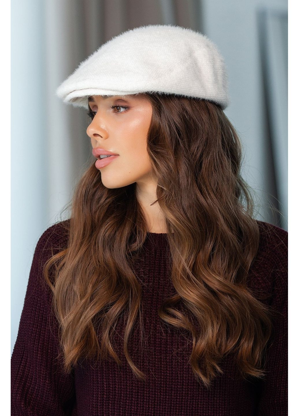 Кепка-хулиганка, цвет Белый Fashion (365072360)