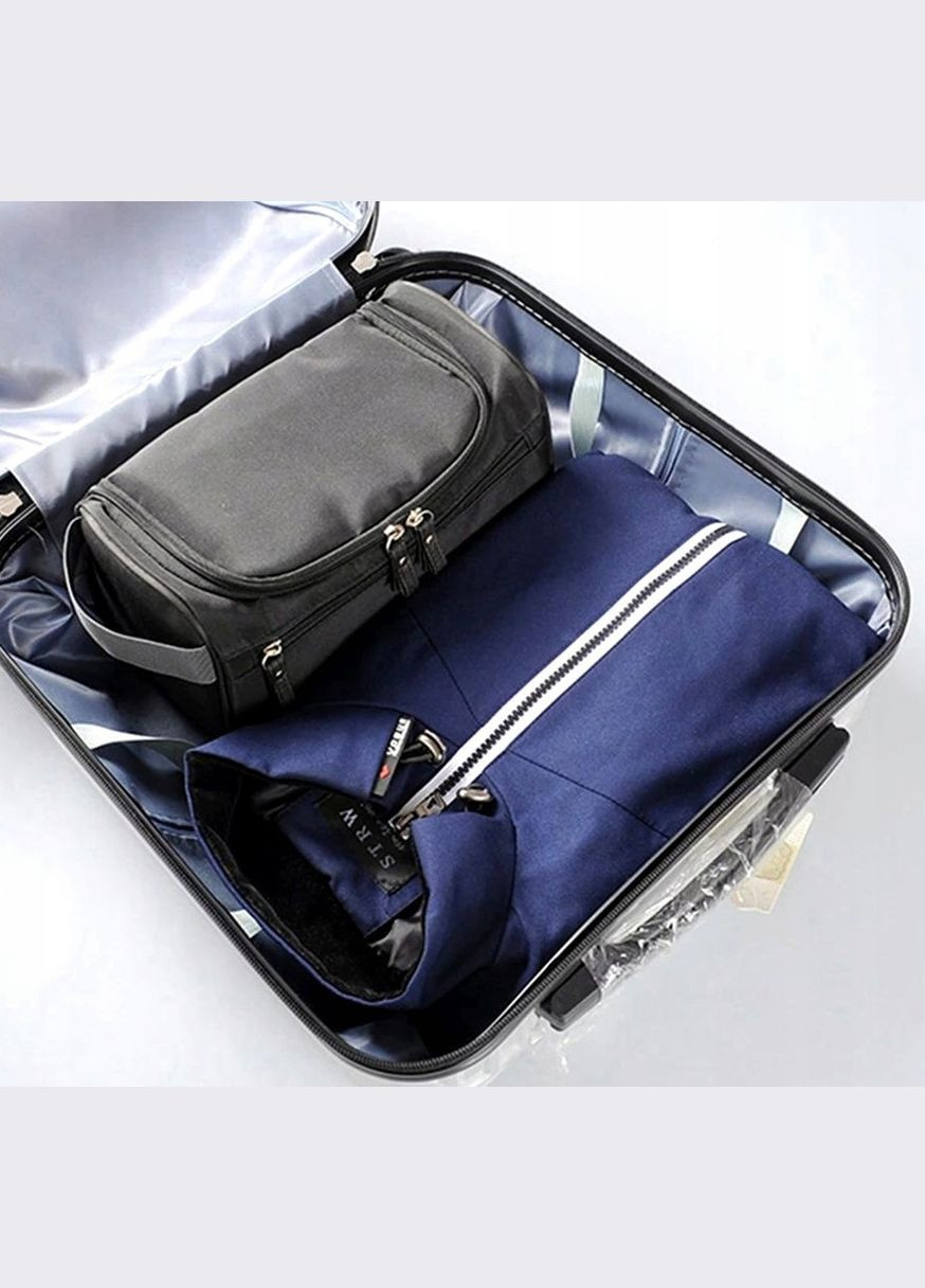 Дорожная косметичка с крючком для подвешивания Черный Edibazzar (297643196)