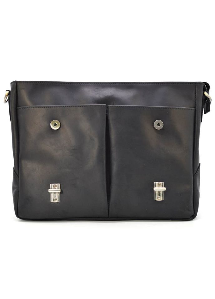 Чорний чоловічий портфель із натуральної шкіри RA-3960-4lx TARWA (329148332)