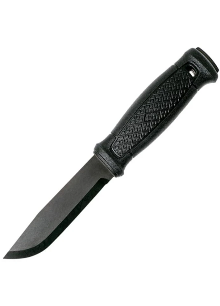 Нож фиксированный Garberg C (длина: 229 мм, лезвие: 109 мм, ), черный, ножны пластик, охотничий Mora (395592887)