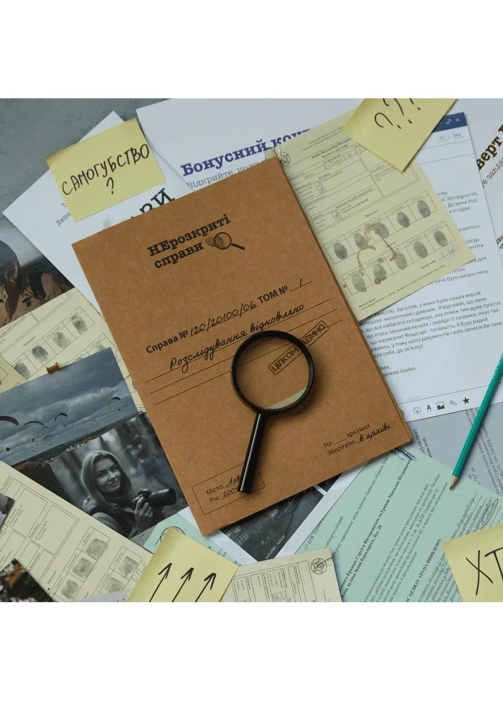 Настольная игра Нераскрытые дела #2 Memo (369592222)