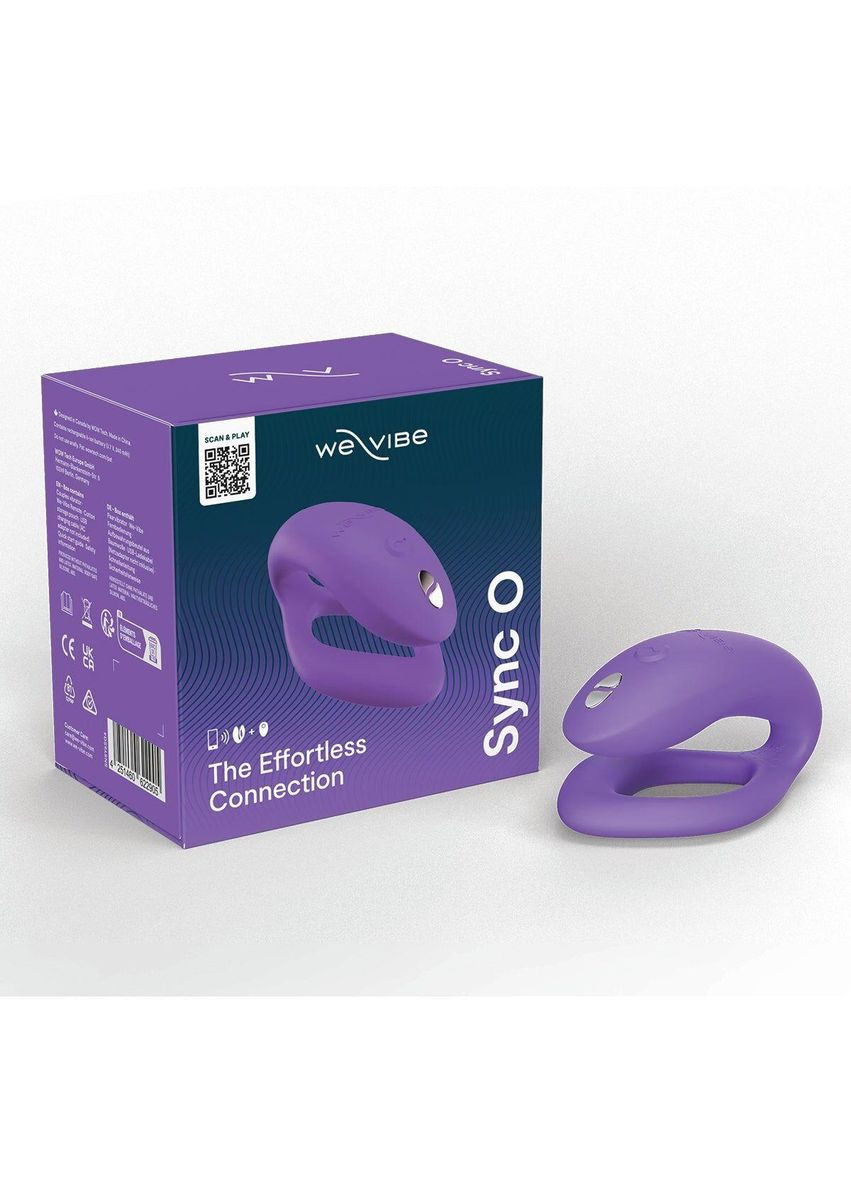 Смарт-вибратор для пар We-Vibe Sync O Light Purple, пульт ДУ No Brand (366879424)