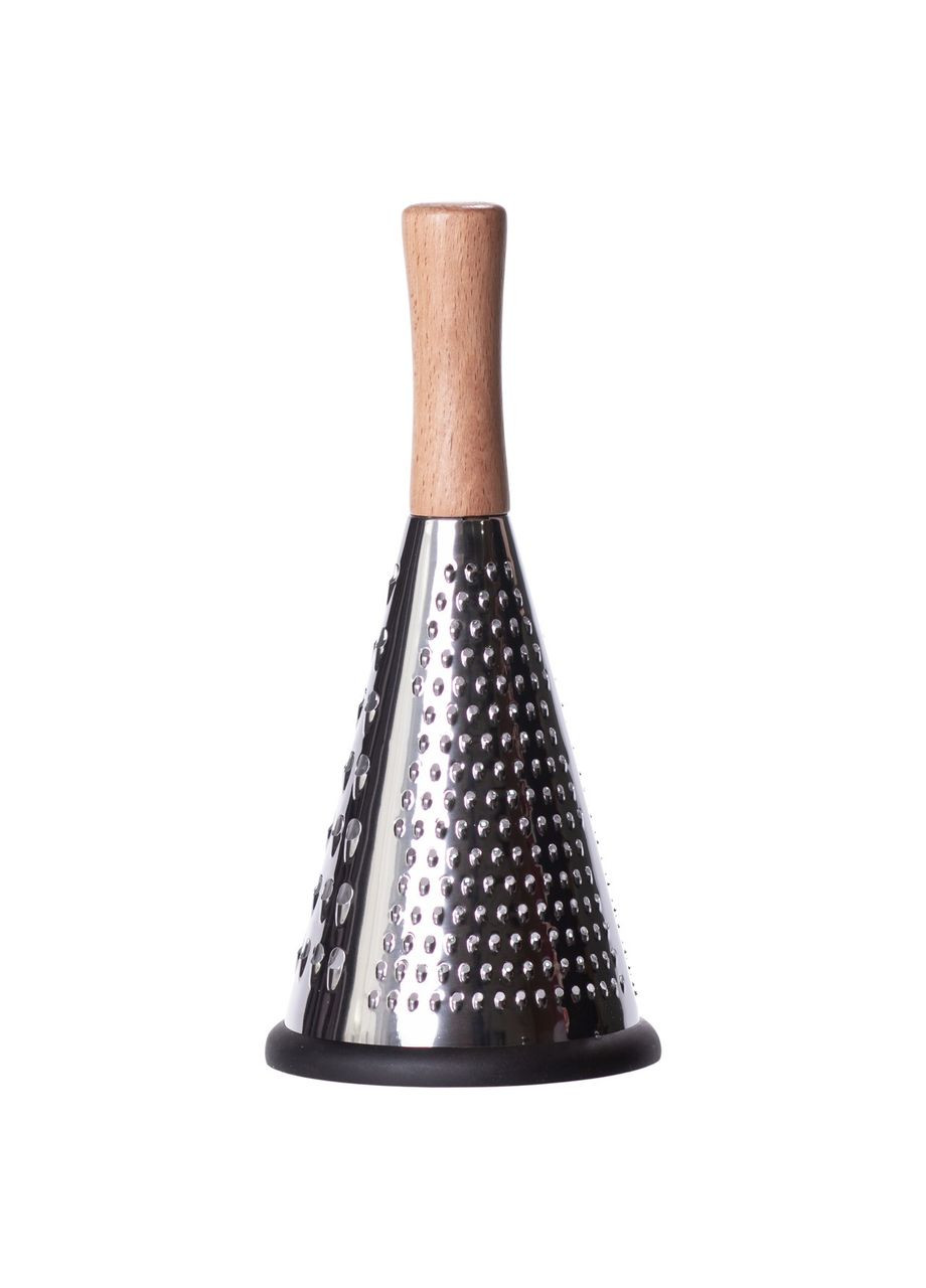 Conical three-sided stainless steel hand grater with wooden handle 11×24 (cm) HP-8-3 Ding Lanfang (370801828)