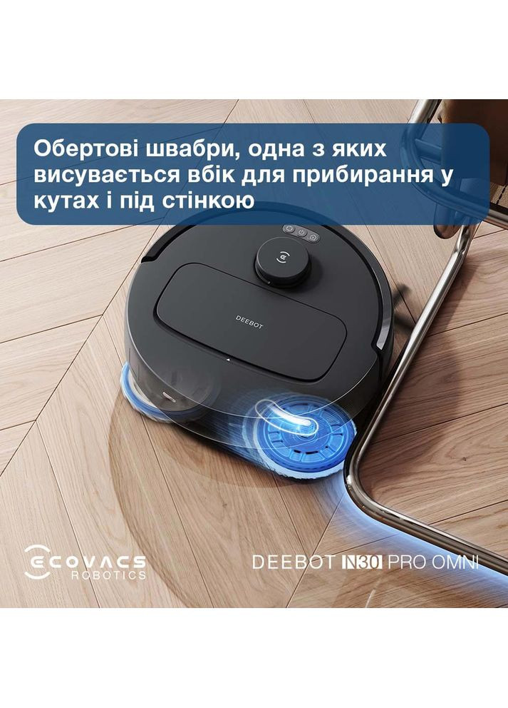 Робот-пилосос DEEBOT N30 PRO YDLX11-1 BLACK Ecovacs (335008865)